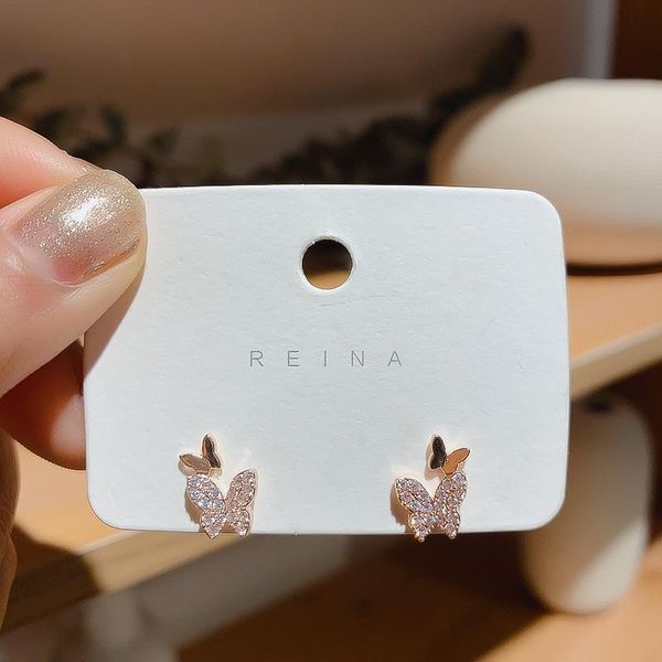 stud arrival metal women classic earrings exquisite butterfly fashion simple female jewelry in 2021, Golden;silver
stud arrival metal women classic earrings exquisite butterfly fashion simple female jewelry in 2021, Golden;silver
