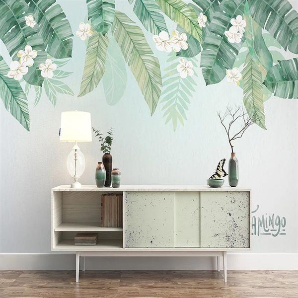 wallpapers custom mural wallpaper modern hand painted nordic style palm leaves wall painting living room tv sofa bedroom home decor fresco
wallpapers custom mural wallpaper modern hand painted nordic style palm leaves wall painting living room tv sofa bedroom home decor fresco