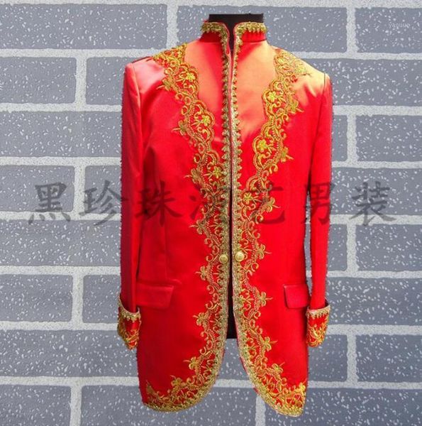 men's suits & blazers red white men designs masculino homme terno stage costumes for singers royal blazer dance clothes jacket style dr, White;black
men's suits & blazers red white men designs masculino homme terno stage costumes for singers royal blazer dance clothes jacket style dr, White;black