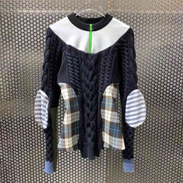 tees korean print plaid sweater for women o neck long sleeve hit color casual sweaters female fashion clothing 2021, White
tees korean print plaid sweater for women o neck long sleeve hit color casual sweaters female fashion clothing 2021, White
