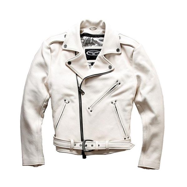 men white factory motorcycle genuine leather jacket fahion large lapel unloading zipper cowhide slim jackets russia winter coats men's, Black
men white factory motorcycle genuine leather jacket fahion large lapel unloading zipper cowhide slim jackets russia winter coats men's, Black