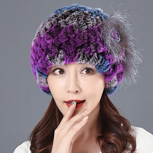berets 20 styles knitted real fur hat for women winter casual warm women's fashion beanie capsr girls earmuffs, Blue;gray
berets 20 styles knitted real fur hat for women winter casual warm women's fashion beanie capsr girls earmuffs, Blue;gray