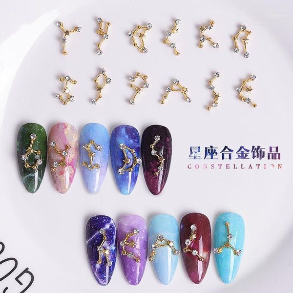 gold nail art 12 constellations alloy zircon wheel manicure tool diy tips fashion accessories rhinestone decoration1, Silver;gold
gold nail art 12 constellations alloy zircon wheel manicure tool diy tips fashion accessories rhinestone decoration1, Silver;gold