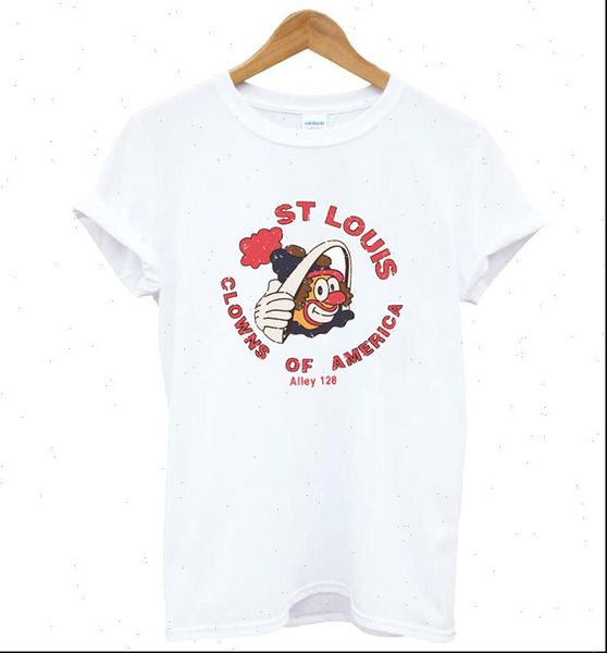 vintage clown print cotton women t shirts casual yong girl tee better quality drop ship kt 36, White
vintage clown print cotton women t shirts casual yong girl tee better quality drop ship kt 36, White