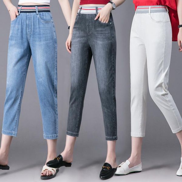 women's jeans summer 2021 loose-waisted seven-point pants oversized size high-waisted leggings loose thin harlem, Blue
women's jeans summer 2021 loose-waisted seven-point pants oversized size high-waisted leggings loose thin harlem, Blue