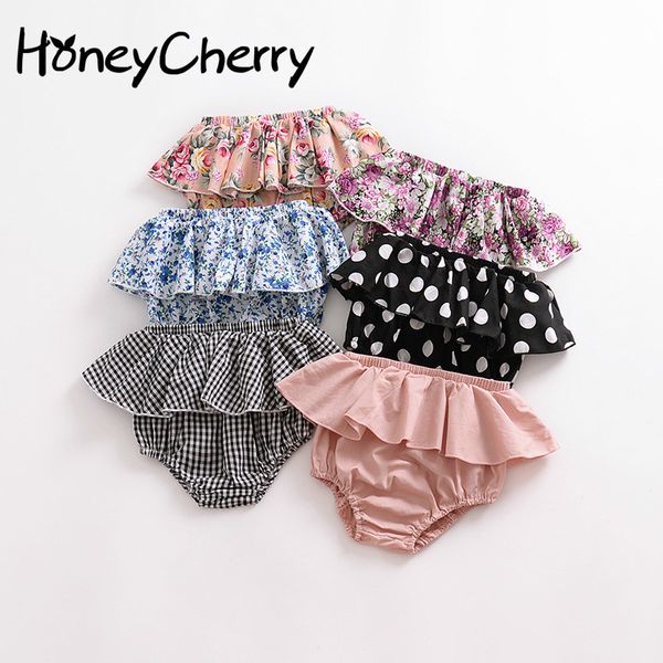 summer short baby girl lace triangle shorts pp pants girls short leggings boy toddler 210515, Black