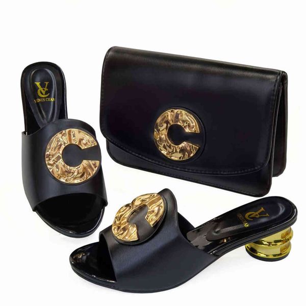 daily versatile wedding banquet dinner shoes with bag leisure short heel sandals women wear summer messenger, Black
daily versatile wedding banquet dinner shoes with bag leisure short heel sandals women wear summer messenger, Black