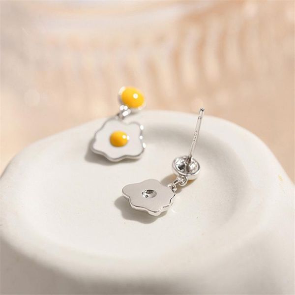 girls cute originality poached egg charm earrings korean style students sweet honey lovers jewelry gifts niche stud earring, Golden;silver
girls cute originality poached egg charm earrings korean style students sweet honey lovers jewelry gifts niche stud earring, Golden;silver