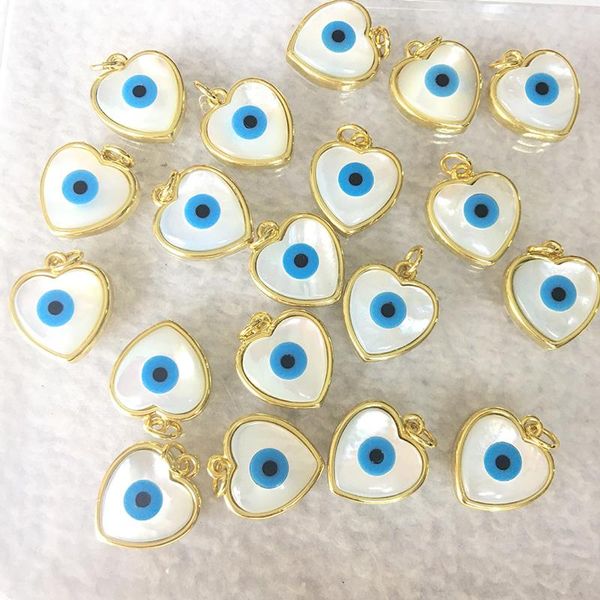 charms meibeads 12mm natural shell evil eye charm pendant handmade for women's jewelry diy turkish necklace bracelet findings one piece, Bronze;silver
charms meibeads 12mm natural shell evil eye charm pendant handmade for women's jewelry diy turkish necklace bracelet findings one piece, Bronze;silver