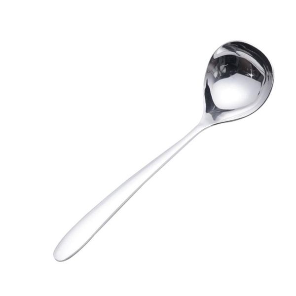 stainless steel soup spoon round large pot long handle kitchen cutlery (size l) spoons
stainless steel soup spoon round large pot long handle kitchen cutlery (size l) spoons