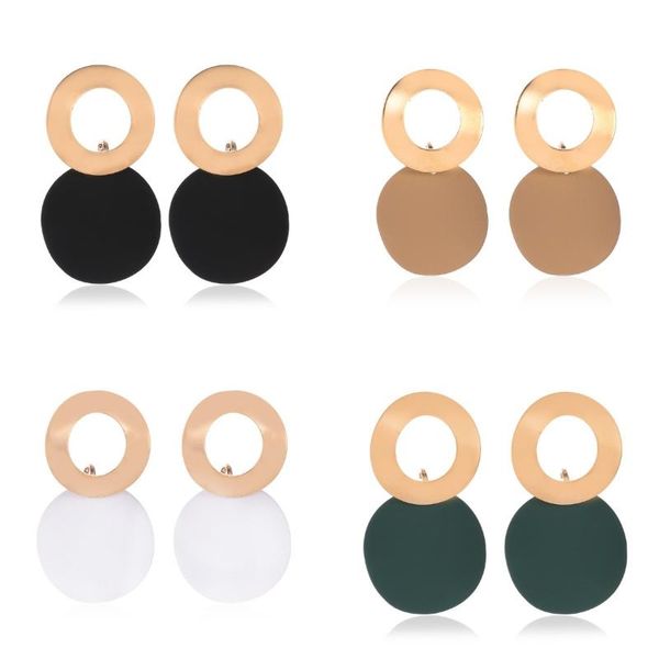hoop & huggie korea acrylic bohemian punk pendant lady personality geometric round gold earrings 2021 fashion trend female accessories, Golden;silver
hoop & huggie korea acrylic bohemian punk pendant lady personality geometric round gold earrings 2021 fashion trend female accessories, Golden;silver
