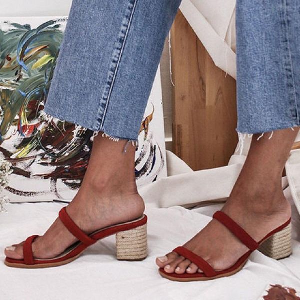 slippers summer women block high heels sandals gladiator open toe slides ladies espadrille shoes big size zapatos de mujer, Black
slippers summer women block high heels sandals gladiator open toe slides ladies espadrille shoes big size zapatos de mujer, Black