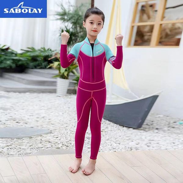 swim wear sabolay 2mm neoprene kids wetsuit long sleeve surfing suit girls boys diving snorkeling swimming jumpsuit scuba dive swimwear
swim wear sabolay 2mm neoprene kids wetsuit long sleeve surfing suit girls boys diving snorkeling swimming jumpsuit scuba dive swimwear