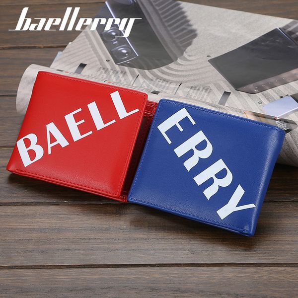 baellerry new men's short korean multi card horizontal fashion driver's license zero wallet, Red;black
baellerry new men's short korean multi card horizontal fashion driver's license zero wallet, Red;black