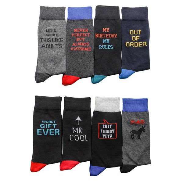 men's socks instime tube men cotton letters harajuku comfortable with inscriptions size 38-44, Black
men's socks instime tube men cotton letters harajuku comfortable with inscriptions size 38-44, Black