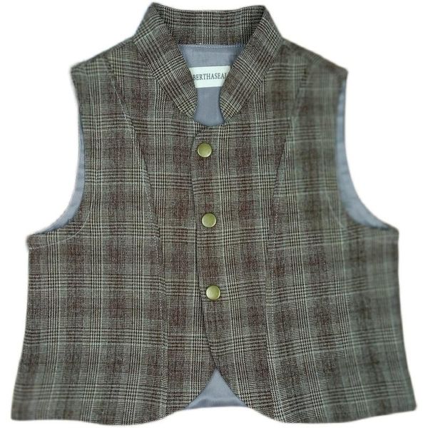 waistcoat baby boy gentleman plaid vest children stand collar casual vintage short, Camo
waistcoat baby boy gentleman plaid vest children stand collar casual vintage short, Camo
