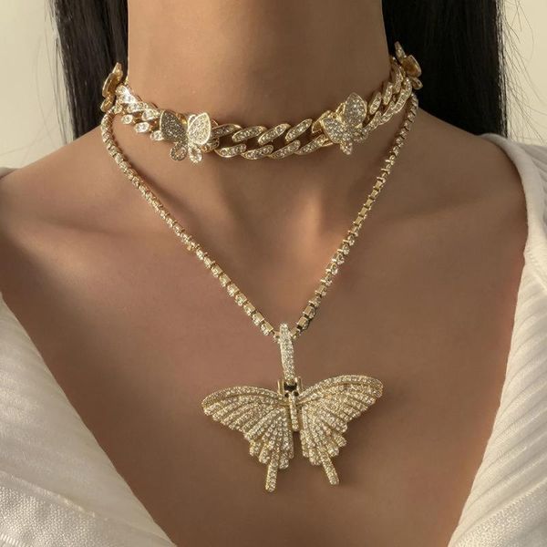 pendant necklaces fashion bling rhinestone butterfly choker necklace for women crysta lmiami cuban link wedding jewelry gifts, Silver
pendant necklaces fashion bling rhinestone butterfly choker necklace for women crysta lmiami cuban link wedding jewelry gifts, Silver
