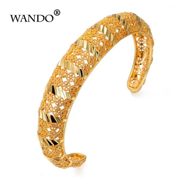 wando trendy open 1pcs ethiopian/dubai/african jewelry gold color bangles&bracelet 24k jewelry for women bracelet fe girl gifts, Black
wando trendy open 1pcs ethiopian/dubai/african jewelry gold color bangles&bracelet 24k jewelry for women bracelet fe girl gifts, Black
