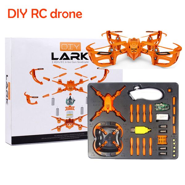 2.4g unassembled diy rc drone 4-axis quadcopter altitude hold puzzle game flying toys aircraft for kids gift
2.4g unassembled diy rc drone 4-axis quadcopter altitude hold puzzle game flying toys aircraft for kids gift