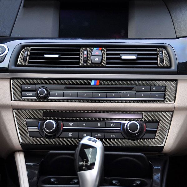 car stickers for bmw f10 f18 5 series carbon fiber strip air conditioning cd panel decorative cover trim auto accessories styling
car stickers for bmw f10 f18 5 series carbon fiber strip air conditioning cd panel decorative cover trim auto accessories styling