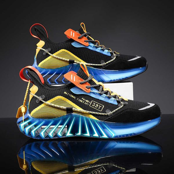 men blade shoes casual sneakers men soft reflective shoes breathable flying woven sneakers male chaussure homme 211014, Black;white
men blade shoes casual sneakers men soft reflective shoes breathable flying woven sneakers male chaussure homme 211014, Black;white