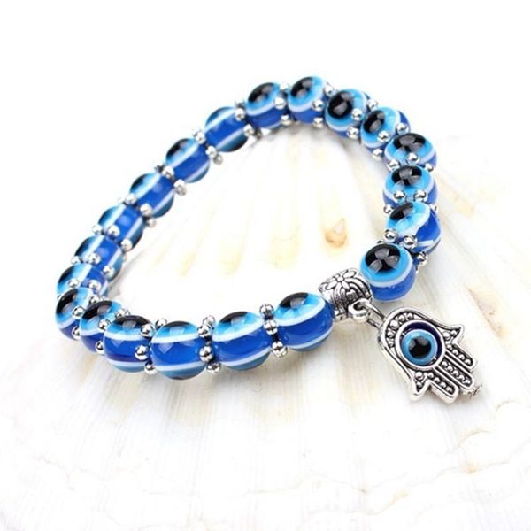 charm bracelets u-magical creative beaded handmade demon eye metal for women hand enamel gold blue black jewellery, Golden;silver
charm bracelets u-magical creative beaded handmade demon eye metal for women hand enamel gold blue black jewellery, Golden;silver