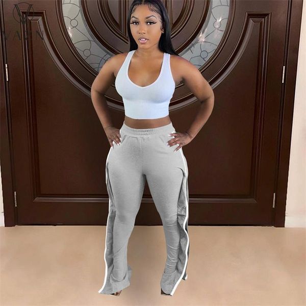 women's pants & capris vazn 2021 women fashion casual movement style long elastic high waist striped comfortable, Black;white
women's pants & capris vazn 2021 women fashion casual movement style long elastic high waist striped comfortable, Black;white