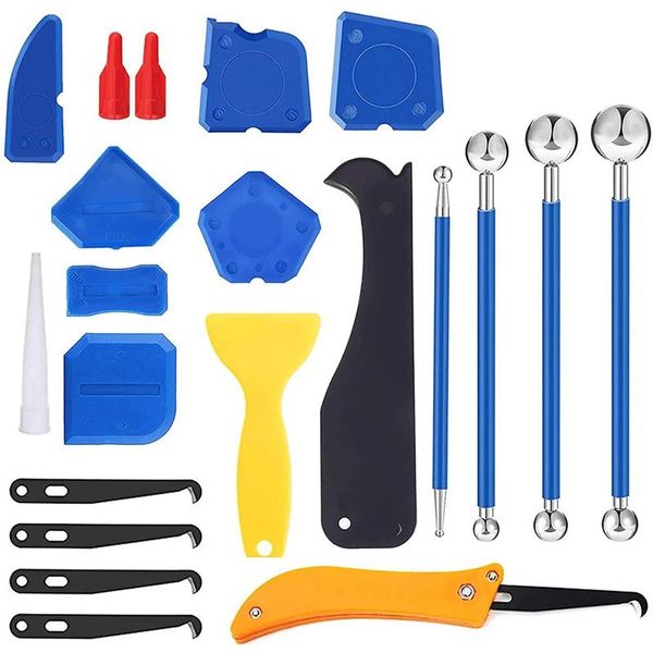 professional hand tool sets 21pcs silicone caulking kit sealant finishing remover nozzle caps,grout finish sealer
professional hand tool sets 21pcs silicone caulking kit sealant finishing remover nozzle caps,grout finish sealer