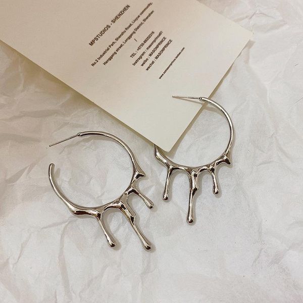 dangle & chandelier lovoacc french silver color metal hollow big round hoop earrings for women girls irregular waterdrop pendant earring jew
dangle & chandelier lovoacc french silver color metal hollow big round hoop earrings for women girls irregular waterdrop pendant earring jew