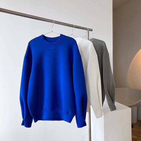 mooirue spring fashionable space cotton sweatshirt thin design loose and lazy style air layer blue sweatshirt y0820, Black
mooirue spring fashionable space cotton sweatshirt thin design loose and lazy style air layer blue sweatshirt y0820, Black
