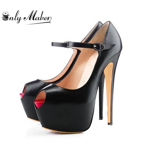 dress shoes onlymaker women's platform peep toe block chunky high heel pumps slip on wedding office party fashion plus size us5-15, Black
dress shoes onlymaker women's platform peep toe block chunky high heel pumps slip on wedding office party fashion plus size us5-15, Black