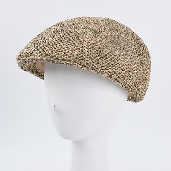 wide brim hats natural sea grasses peaked cap handmade breathable straw hat beach sun for men cool gentleman summer visor drop, Blue;gray
wide brim hats natural sea grasses peaked cap handmade breathable straw hat beach sun for men cool gentleman summer visor drop, Blue;gray