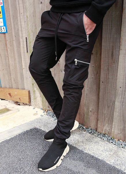pants trousers muscle fitness brother cotton sports men's slim basketball running training tooling, Black
pants trousers muscle fitness brother cotton sports men's slim basketball running training tooling, Black