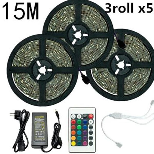 strips ir iuces led rgb smd waterproof flexible lamp tape ribbon diode dc12v lights christmas decoration for 15m
strips ir iuces led rgb smd waterproof flexible lamp tape ribbon diode dc12v lights christmas decoration for 15m