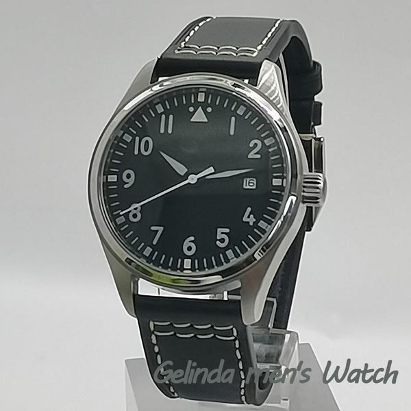 wristwatches 40mm simple fashion automatic men's mechanical watch, green luminous black sterile dial, leather pin buckle, Slivery;brown
wristwatches 40mm simple fashion automatic men's mechanical watch, green luminous black sterile dial, leather pin buckle, Slivery;brown