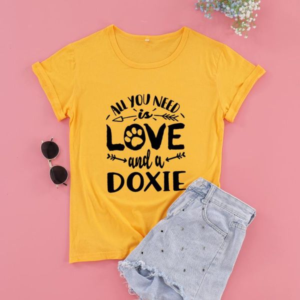 all you need is love and a doxie mom tshirt graphic mama women t-shirt kawaii short sleeve tees cotton o neck mother shirts women's, White
all you need is love and a doxie mom tshirt graphic mama women t-shirt kawaii short sleeve tees cotton o neck mother shirts women's, White