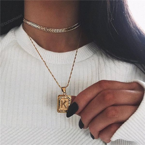 pendant necklaces bohemia initial letter necklace for women gold silver color vintage metal chain ins jewelry accessories
pendant necklaces bohemia initial letter necklace for women gold silver color vintage metal chain ins jewelry accessories