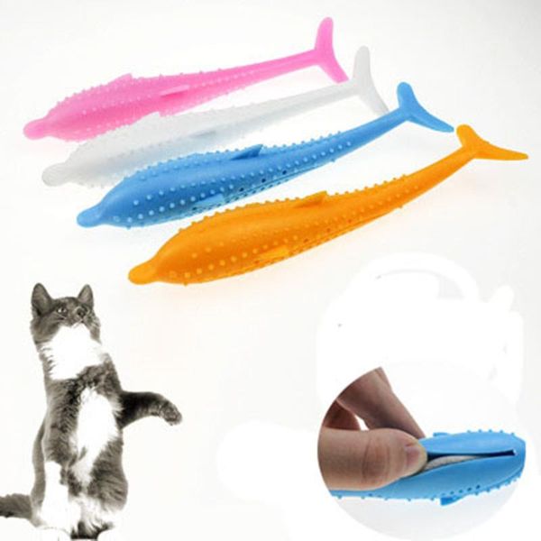 cat toys pet toothbrush toy soft silicone catmint fish molar stick cleaning teeth interactive cats chew
cat toys pet toothbrush toy soft silicone catmint fish molar stick cleaning teeth interactive cats chew