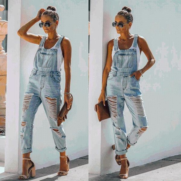women's jeans donsignet fashion casual high street clothing mid-waist solid color cotton denim strap ripped, Blue
women's jeans donsignet fashion casual high street clothing mid-waist solid color cotton denim strap ripped, Blue