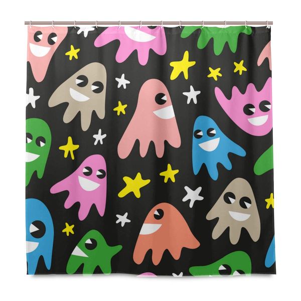 shower curtain,funny ghosts bath curtain closet curtain home bathroom decor cloth fabric set with hooks
shower curtain,funny ghosts bath curtain closet curtain home bathroom decor cloth fabric set with hooks