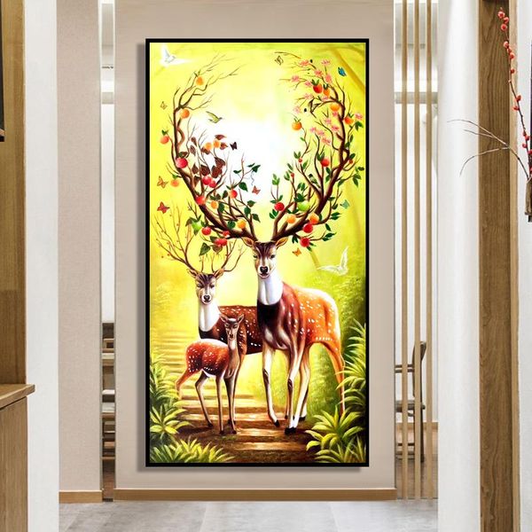 paintings 100% hand painted abstract milu deer art painting on canvas wall adornment pictures for live room home decor
paintings 100% hand painted abstract milu deer art painting on canvas wall adornment pictures for live room home decor