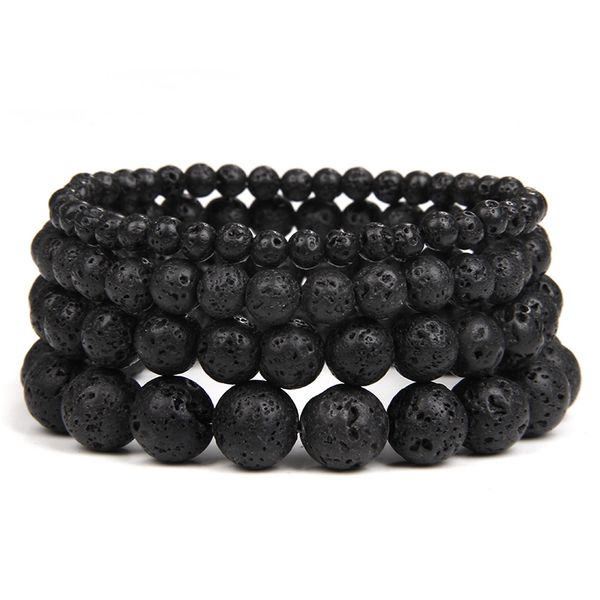 natural stone beaded strands bracelet lava volcanic round beads bracelets healing energy yoga bracelet for men women jewelry gifts, Black
natural stone beaded strands bracelet lava volcanic round beads bracelets healing energy yoga bracelet for men women jewelry gifts, Black