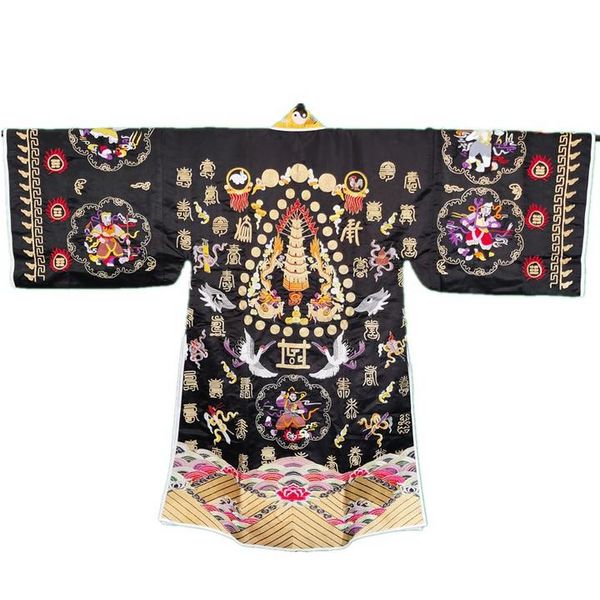 decorative objects & figurines taoist supplies, small sleeve five thunder dharma clothes, handmade gold silk black,
decorative objects & figurines taoist supplies, small sleeve five thunder dharma clothes, handmade gold silk black,