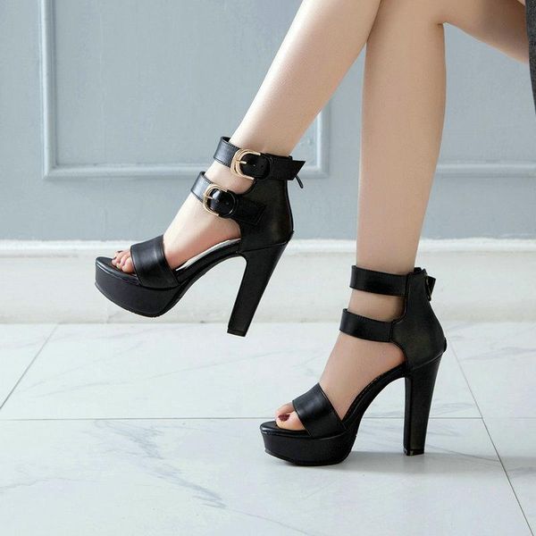 fashion platform square high heel women sandals gladiator buckle open toe shoes party black white red blue yellow
fashion platform square high heel women sandals gladiator buckle open toe shoes party black white red blue yellow