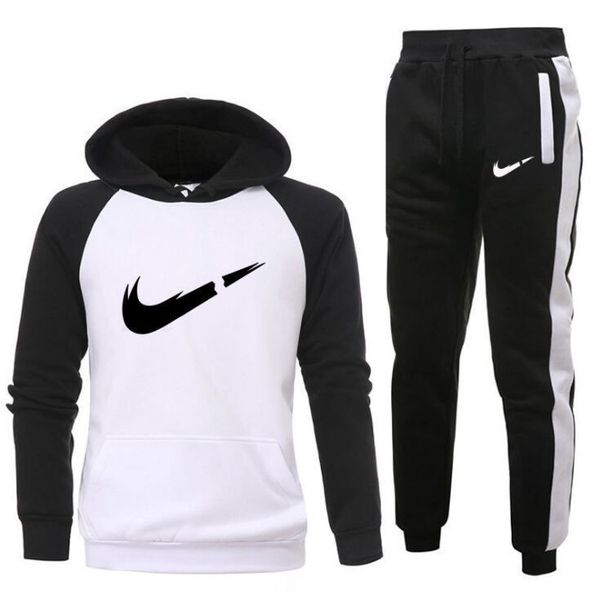 2021 spring autumn men tracksuit cotton 2 piece set sweatpants track suit sweatsuit with hooded long sleeve sprited oversize s-3xl, Gray
2021 spring autumn men tracksuit cotton 2 piece set sweatpants track suit sweatsuit with hooded long sleeve sprited oversize s-3xl, Gray