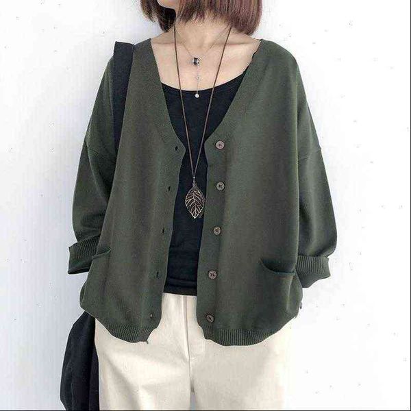 women cardigan sweater sweaters solid color loose v neck long sleeve coats autumn button pockets female, White;black
women cardigan sweater sweaters solid color loose v neck long sleeve coats autumn button pockets female, White;black