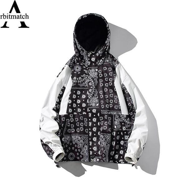 men's jackets streetwear hooded jacket harajuku hip hop drak black white cashew flowers coat loose outwear bomber, Black;brown
men's jackets streetwear hooded jacket harajuku hip hop drak black white cashew flowers coat loose outwear bomber, Black;brown