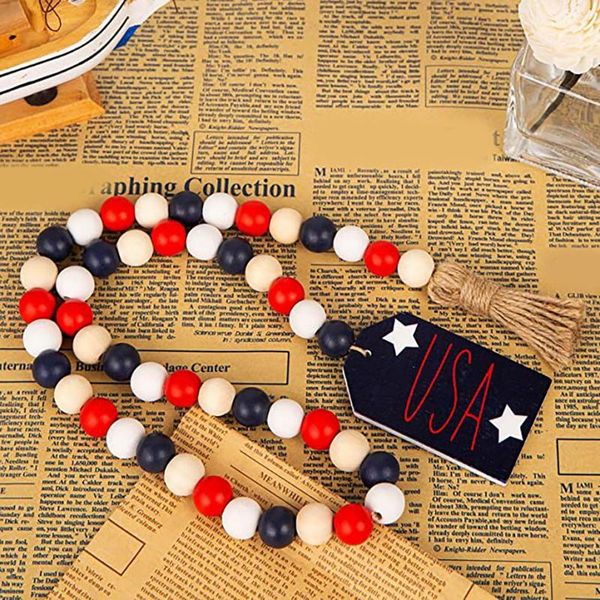 decorative objects & figurines american independence day wooden beads tassel string home decoration pendant diy handmade jewelry accessories
decorative objects & figurines american independence day wooden beads tassel string home decoration pendant diy handmade jewelry accessories