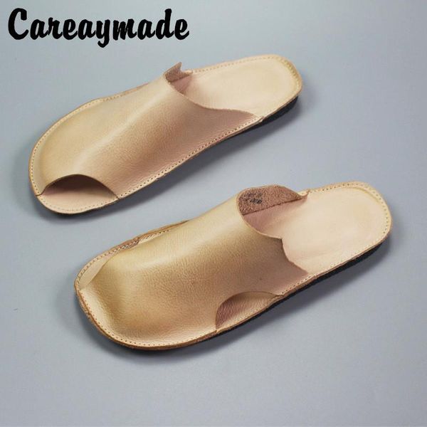slippers careaymade-summer genuine leather handmade soft retro art for women,casual sandals, comfortable, Black
slippers careaymade-summer genuine leather handmade soft retro art for women,casual sandals, comfortable, Black