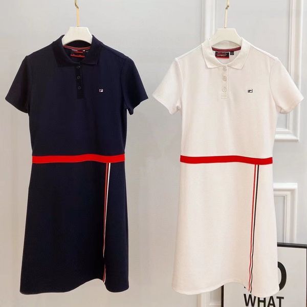 luxury design summer trend fl women's large sport casual lapel short sleeve dress gao yuanyuan same knitted skirt, Black;gray
luxury design summer trend fl women's large sport casual lapel short sleeve dress gao yuanyuan same knitted skirt, Black;gray
